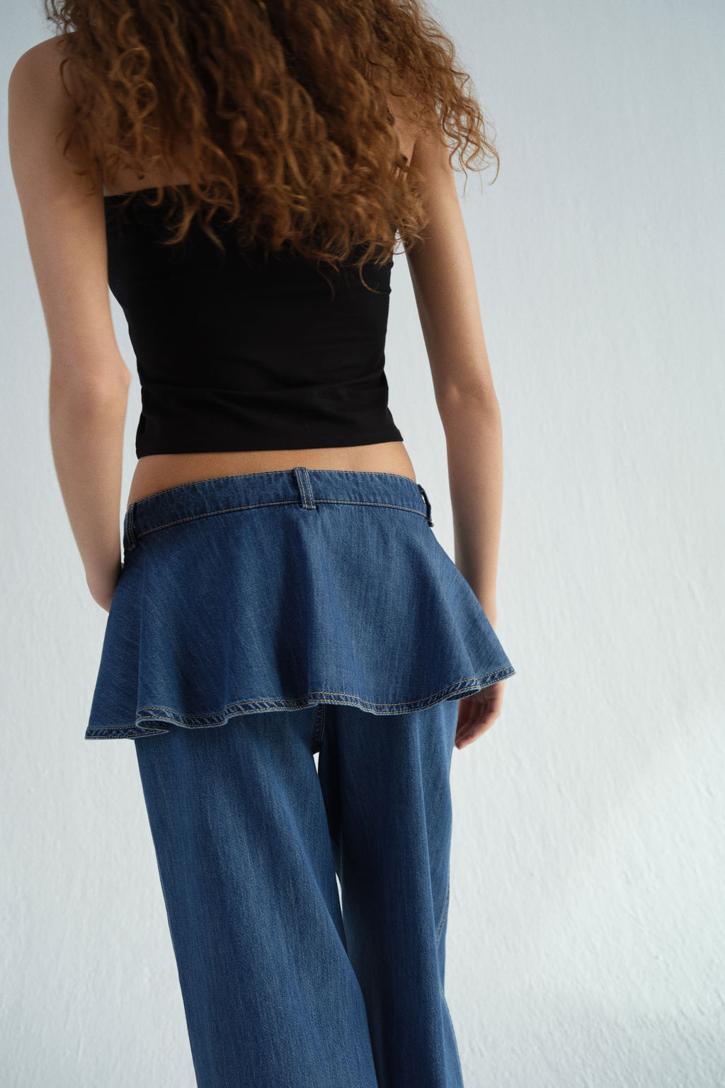 Wide High Waist Jeans - H&m фото 7