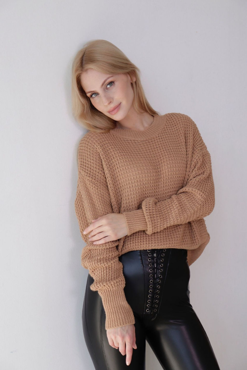 10815 Джемпер светло-коричневый - Martichelli фото 30