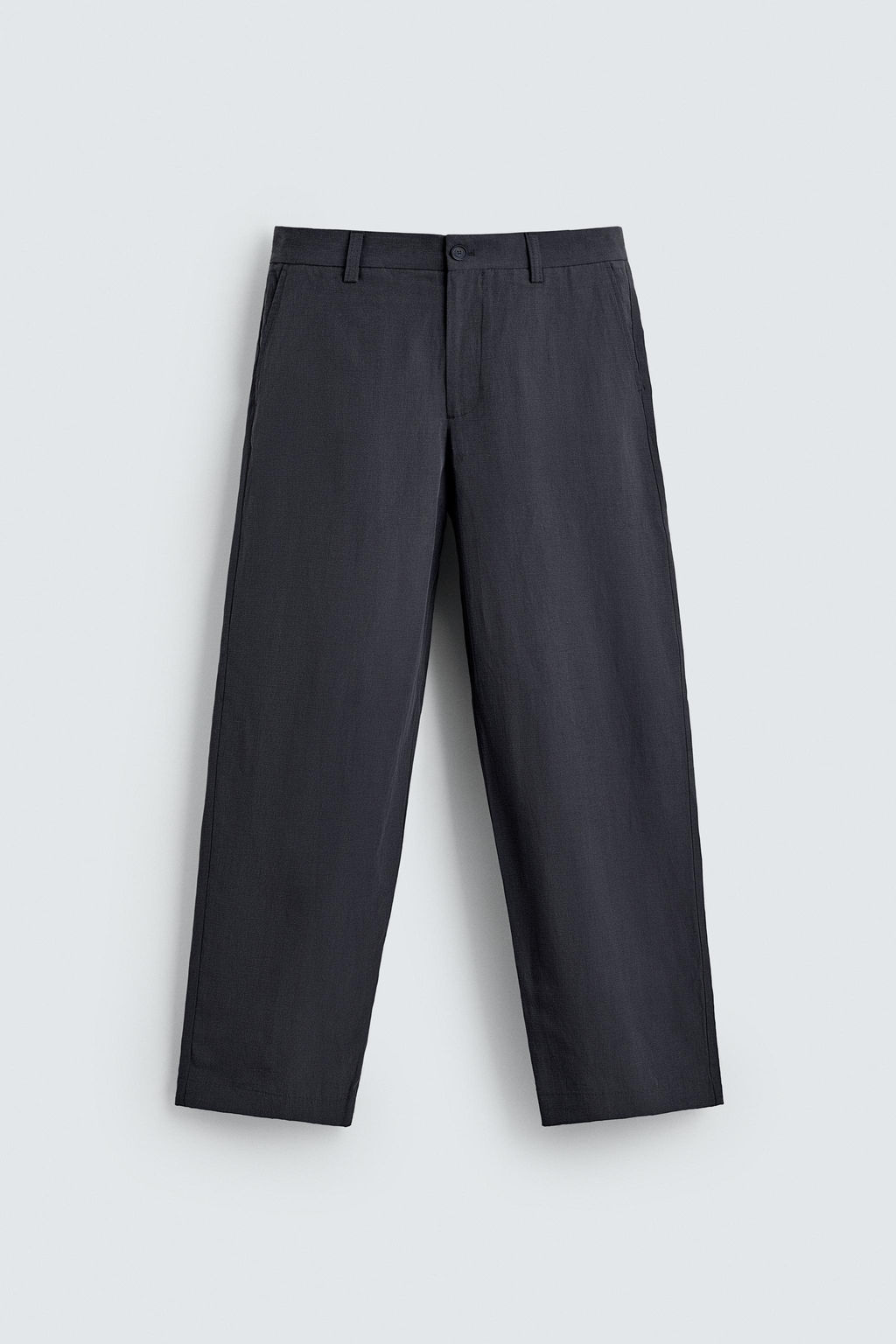 STRAIGHT-LEG FLOWING TROUSERS - Zara фото 6