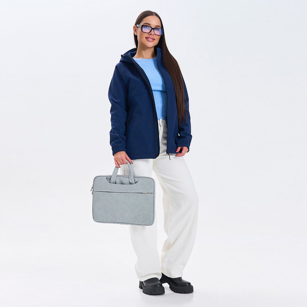 RODOS Ветровка softshell женская демисезон М-312 Тёмно-синий