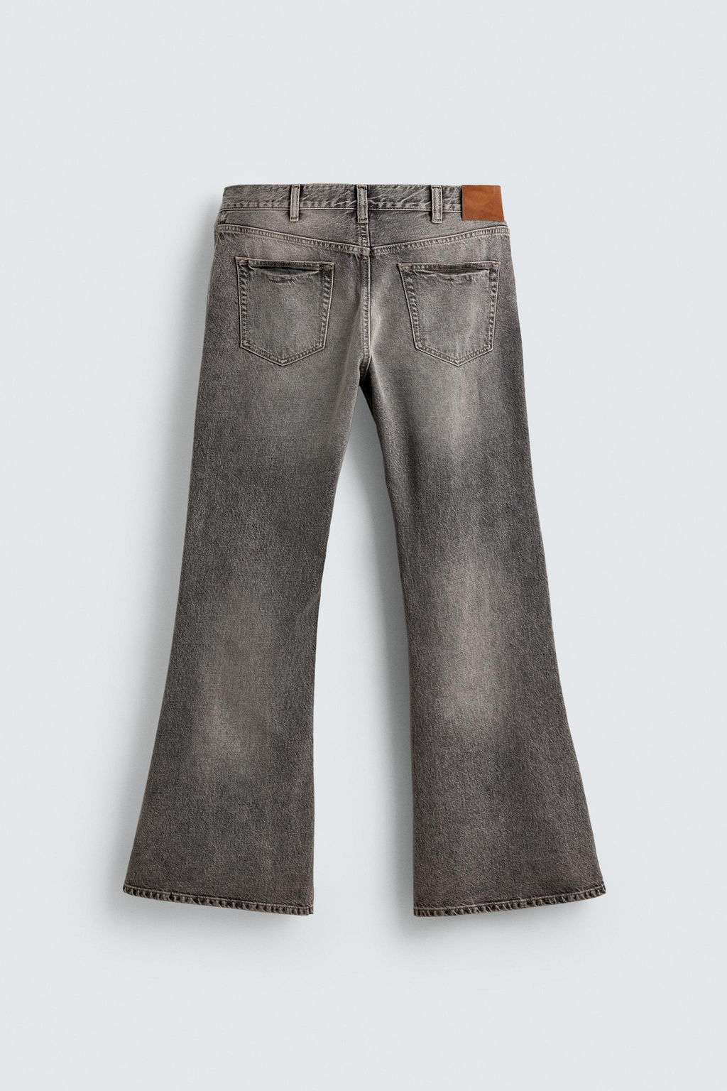 JEANS FLARE FIT / Gris - Zara фото 9