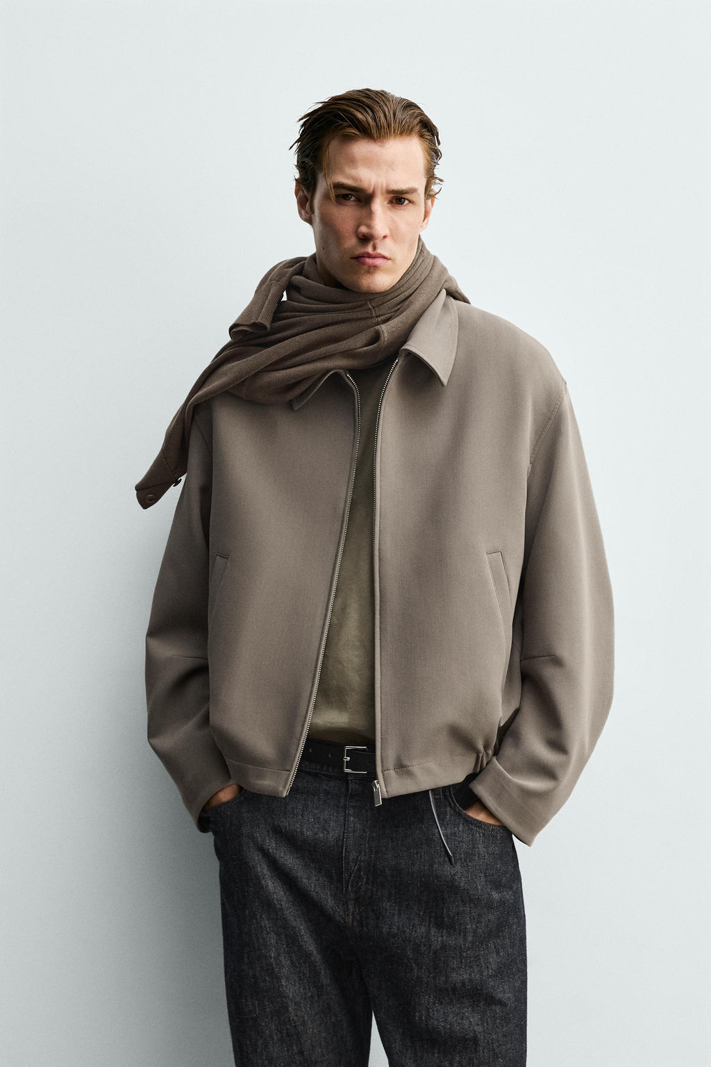 CAZADORA RELAXED FIT CONFORT / Gris - Zara фото 2