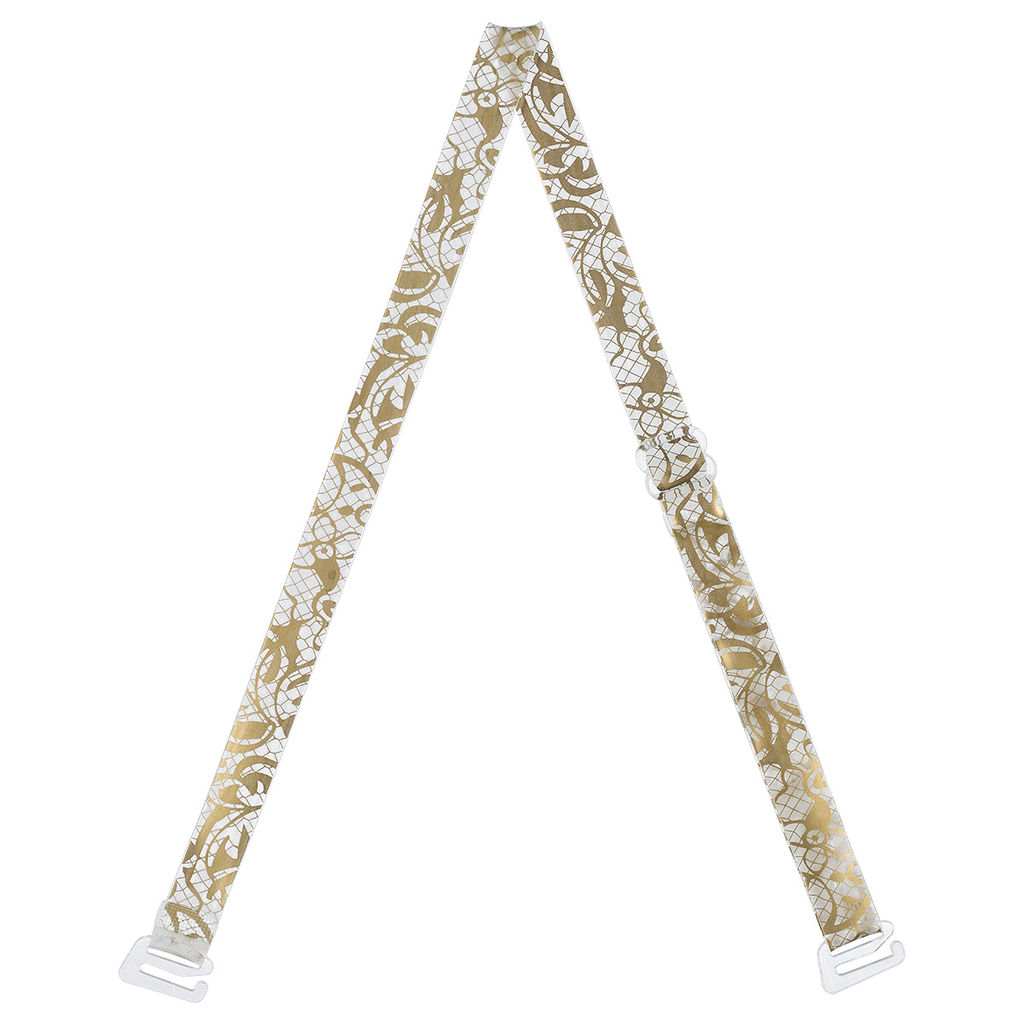 Бретели (пара) Gamma BR-1016 в пакете 10 мм 10 пар СК/Распродажа под золото