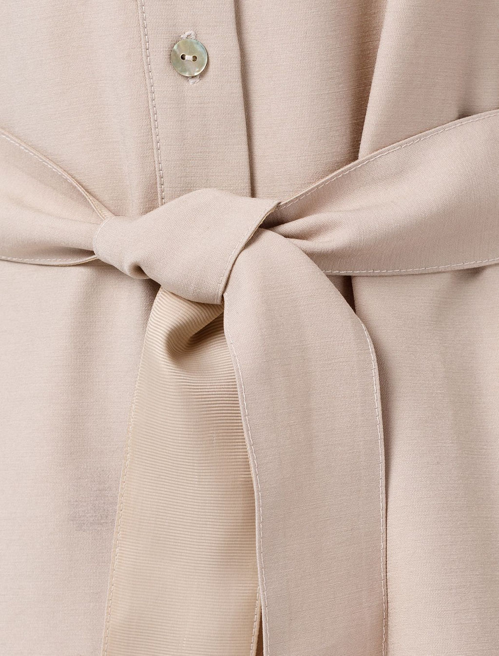 VILATTE / Платье-рубашка из плотного лиоцелла фото 9