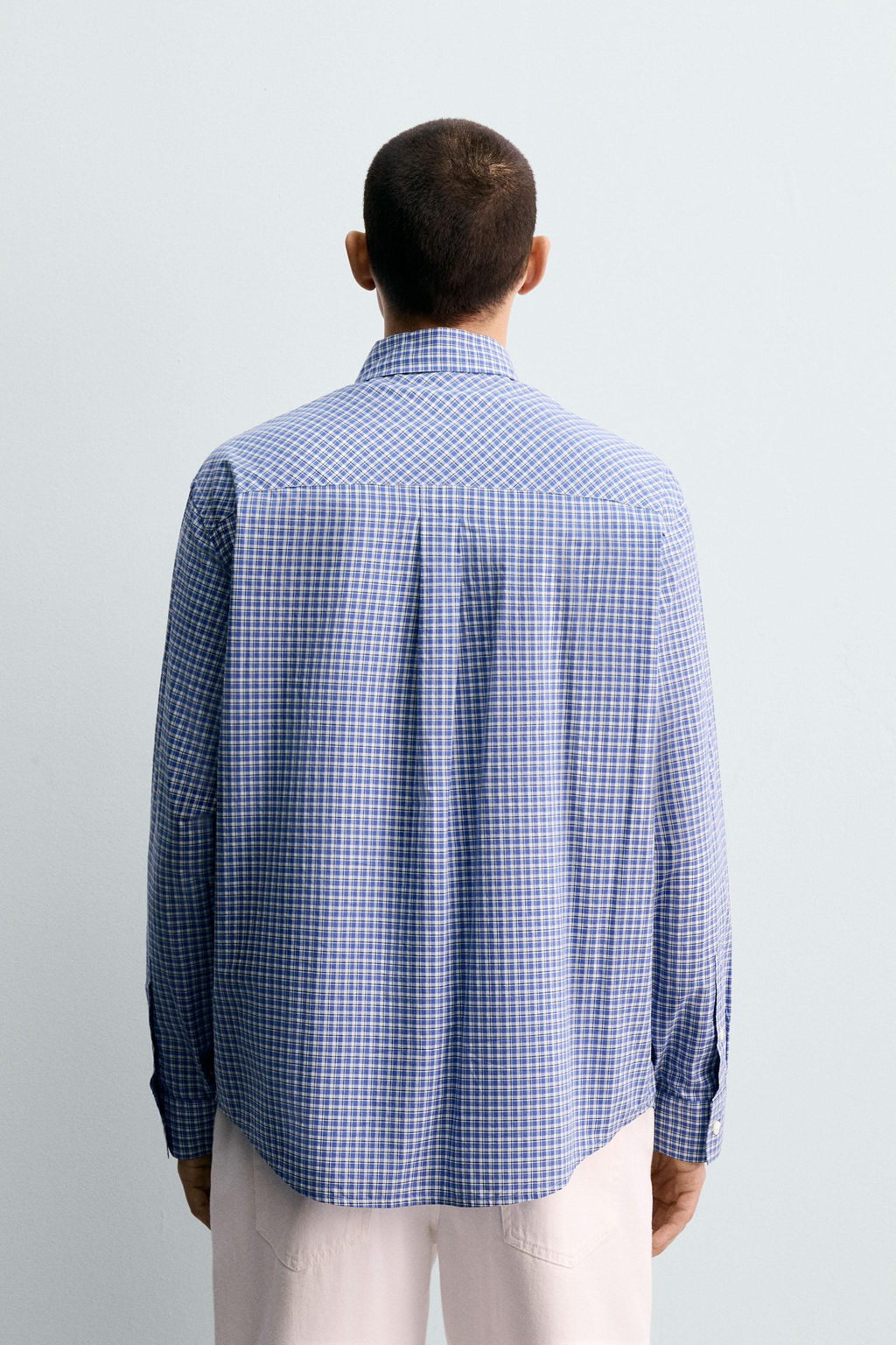 REGULAR FIT CHECK SHIRT - Zara фото 3