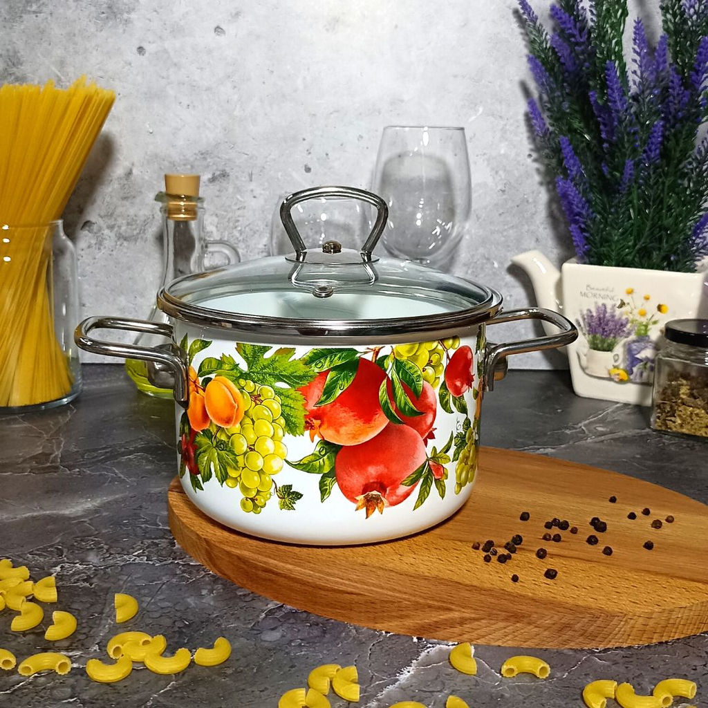 Кастрюля 2,0л Гранада/Granada белосн. 1SD165S