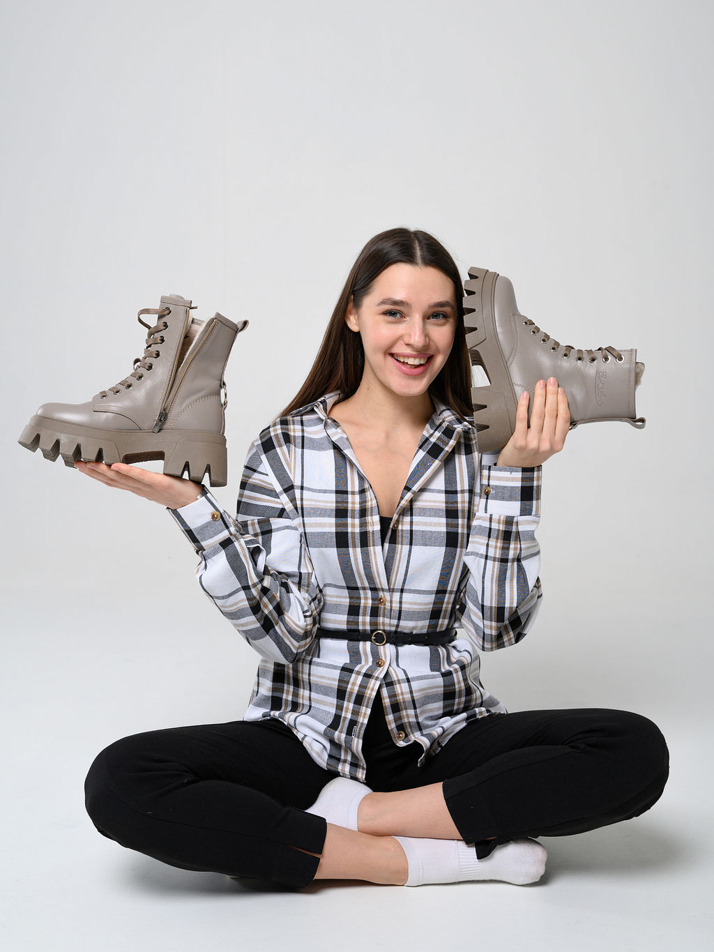 Ботинки 329.зиплайнka.Марокко/байка