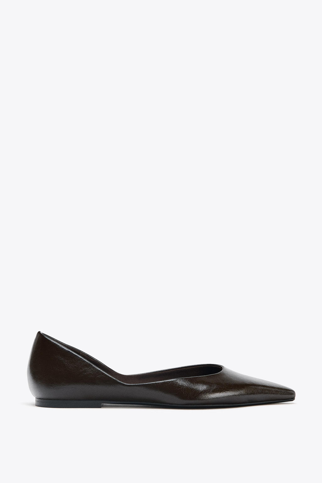 POINTED FLAT SHOES - Zara фото 7