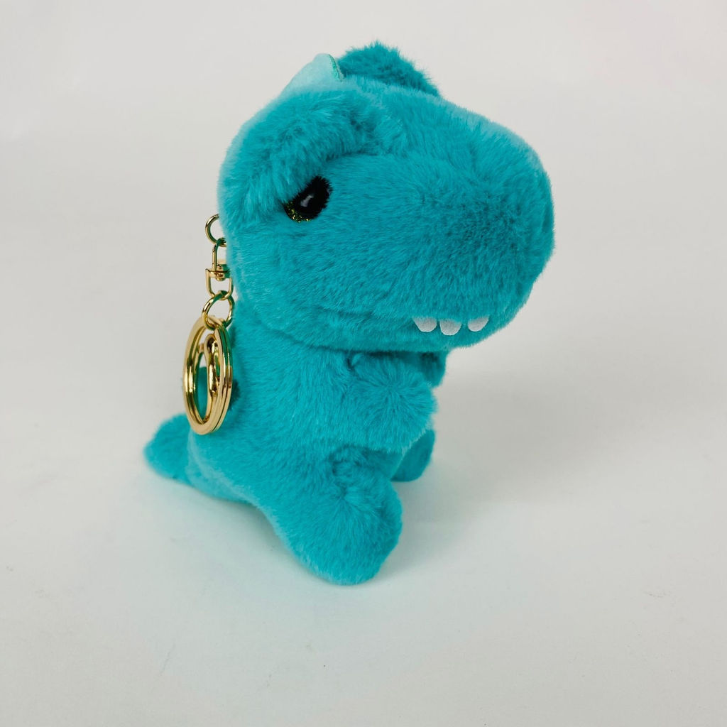 Мягкая игрушка брелок Динозаврик пушистый в ассортименте - Storyland фото 15