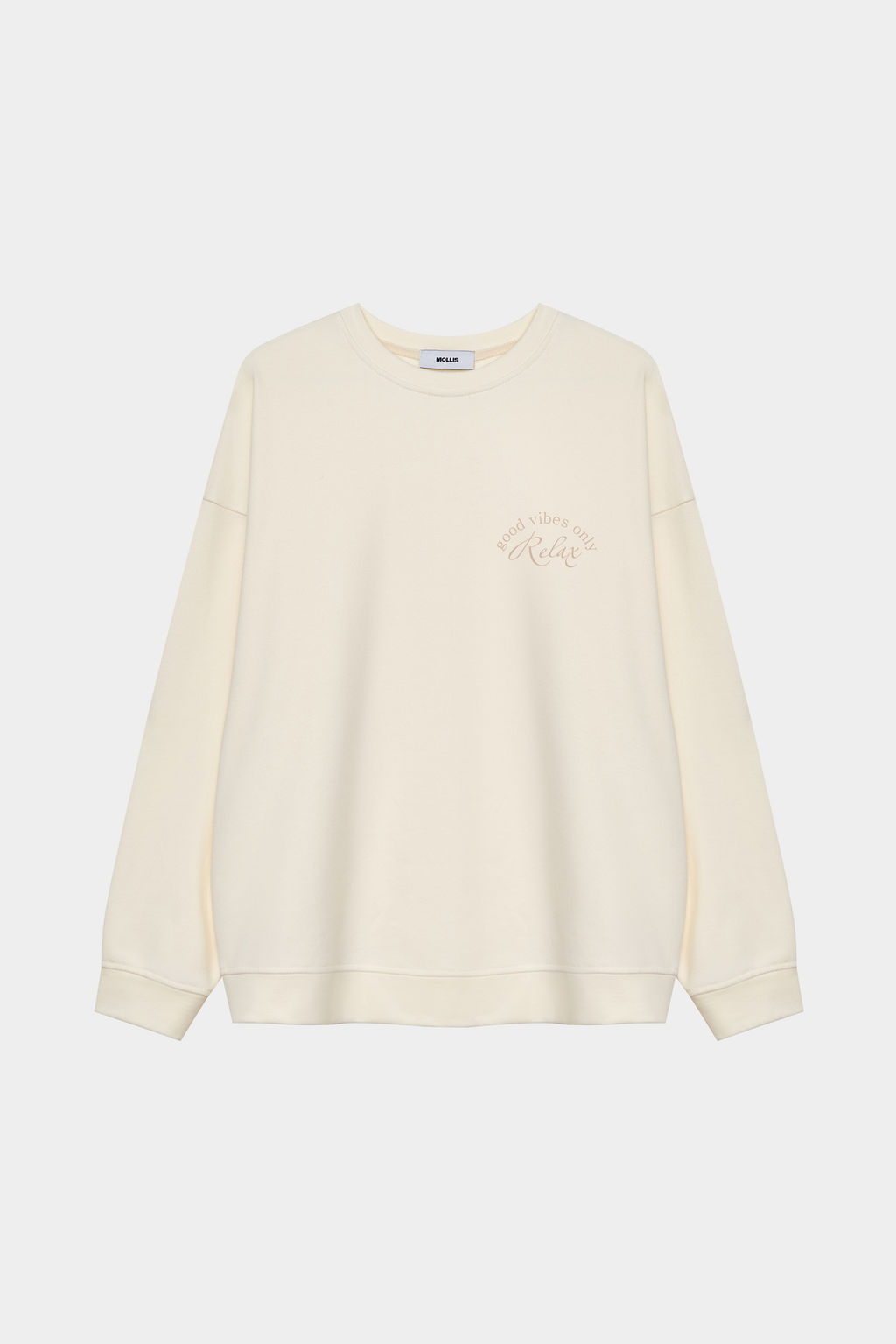Свитшот с принтом Good vibes only - Mollis фото 5