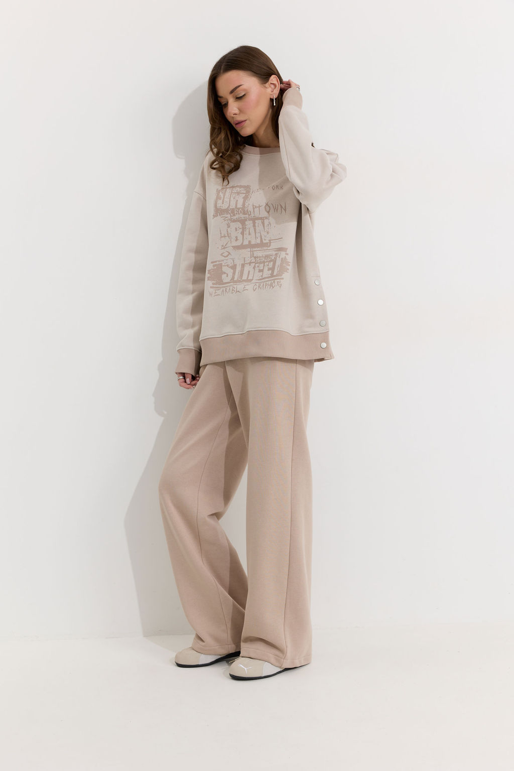 Костюм 4313 (бежевый) - Lyushe фото 8