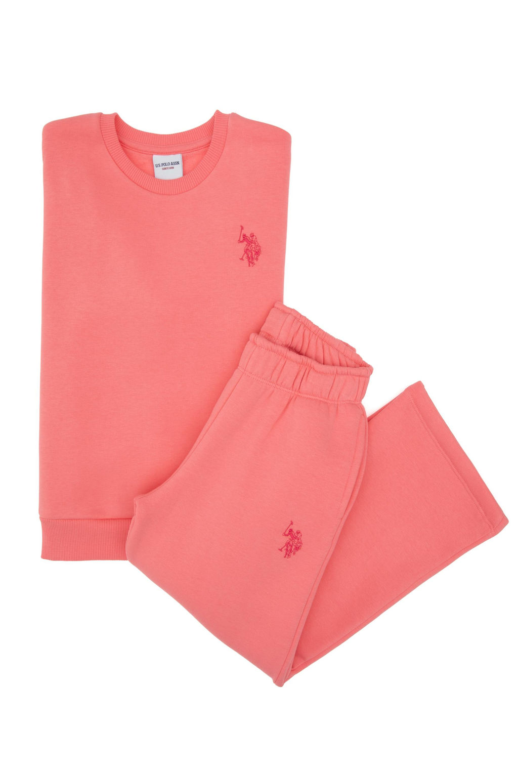 K_z _ocuk Neon Pembe Pijama Tak_m_