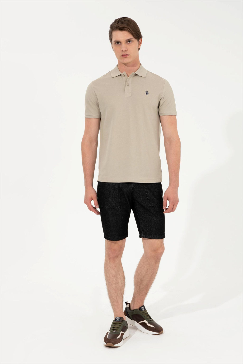 U. S. Polo Assn Мужские черные джинсовые шорты - U.s. polo assn фото 8