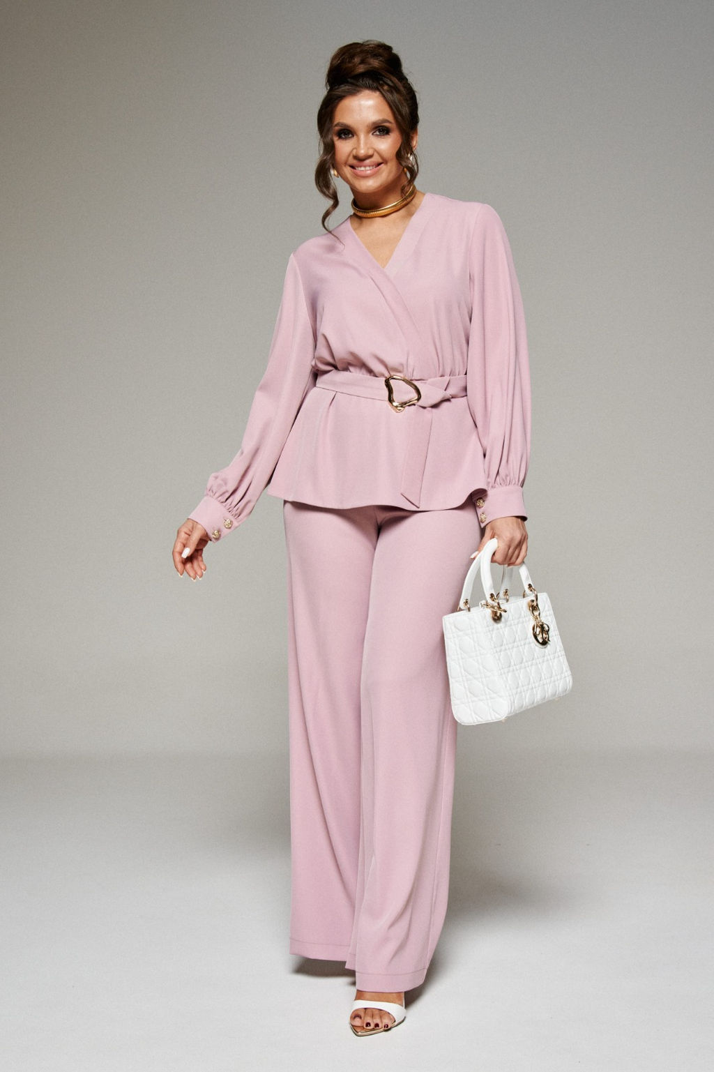 Костюм 6284 пудра - Beautiful and free фото 3