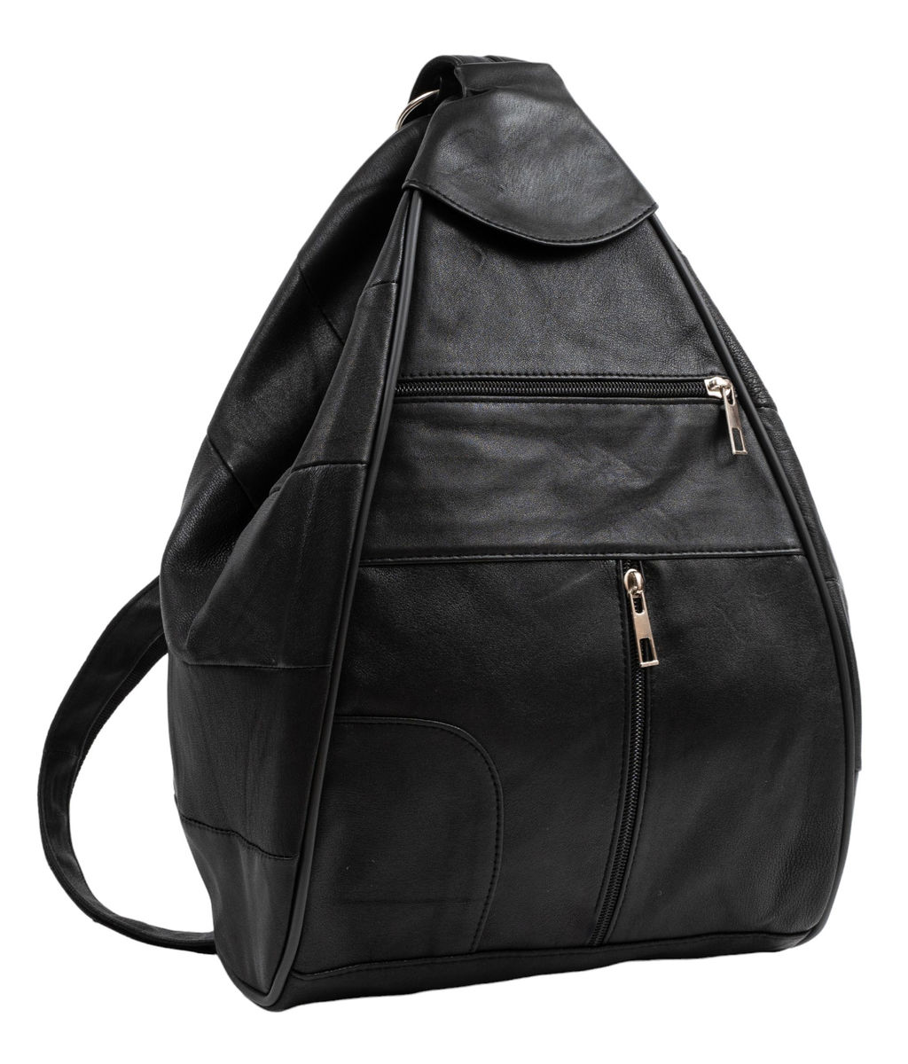 Сумка-рюкзак женская из телячьей кожи