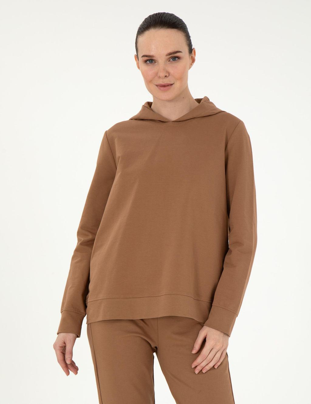 Coconut Oversize Kap__onlu Sweatshirt