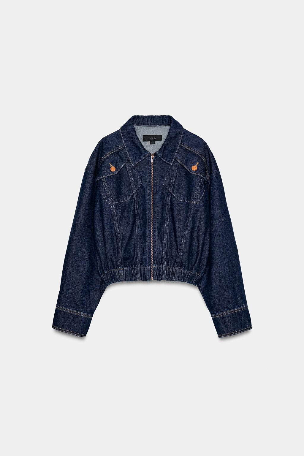 Z1975 DENIM BOMBER JACKET - Zara фото 20