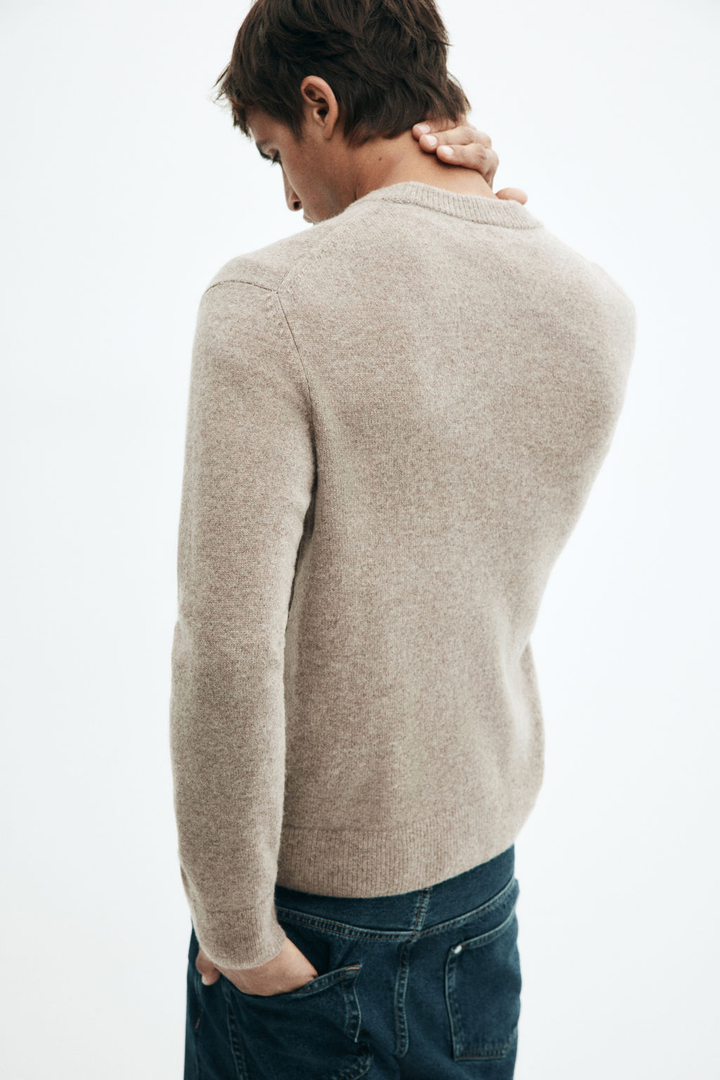 Jersey en punto fino de lana Regular Fit - H&m фото 7