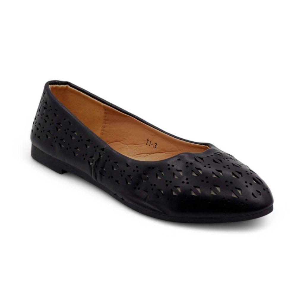 Женские балетки Y1-3 черные