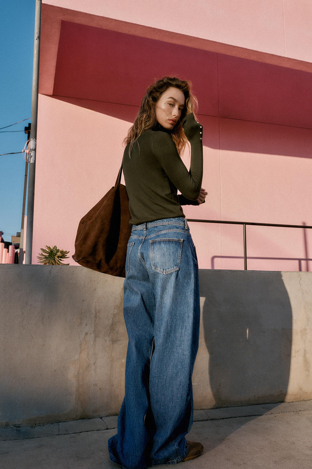 BASIC PLAIN KNIT JUMPER