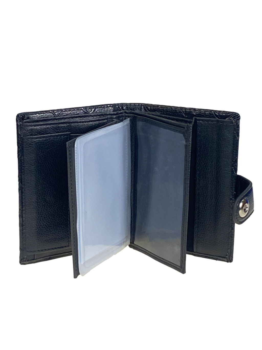 Кошелек-органайзер мужской из искусственной кожи, цвет черный - Greta фото 2