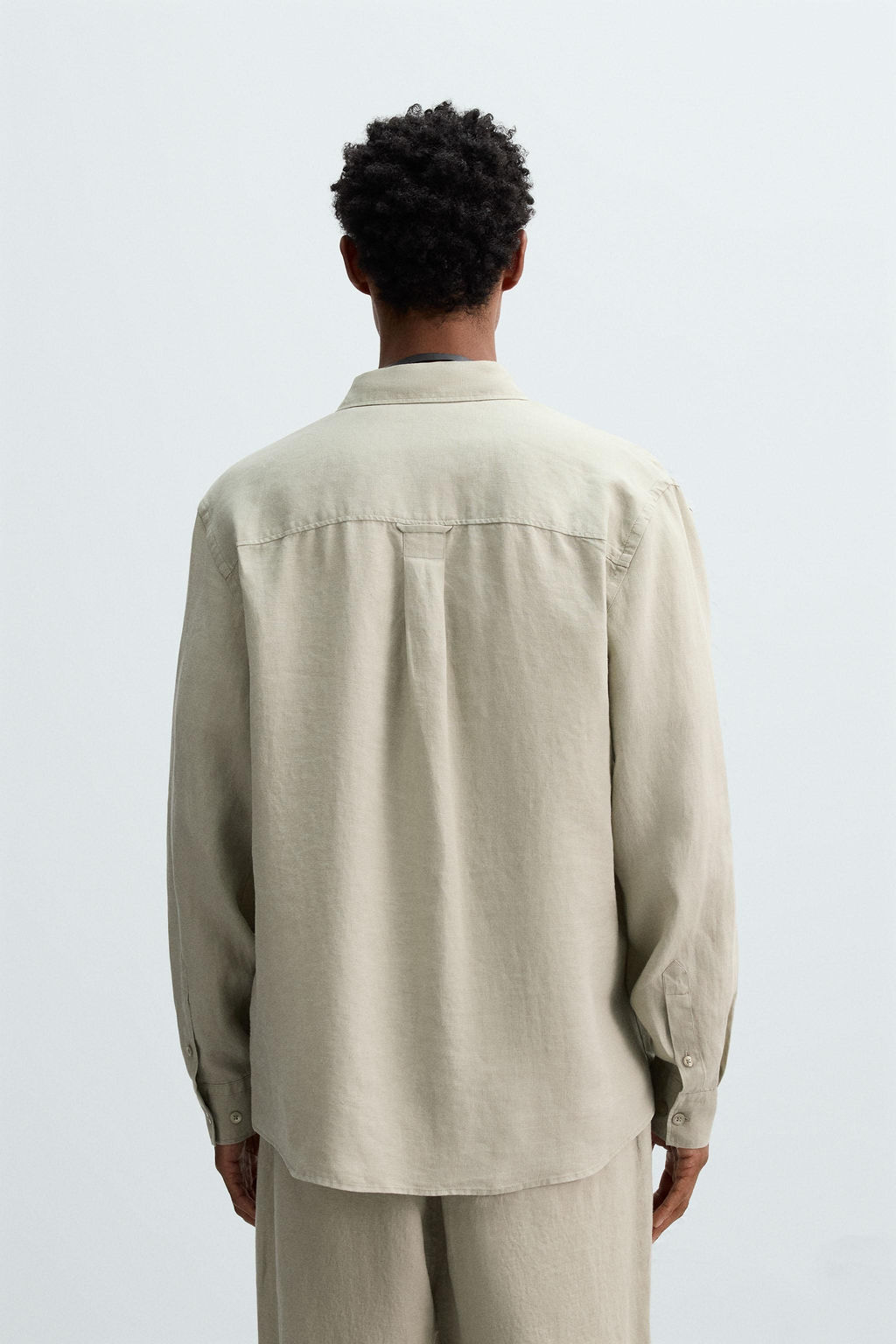 100% LINEN SHIRT - Zara фото 27