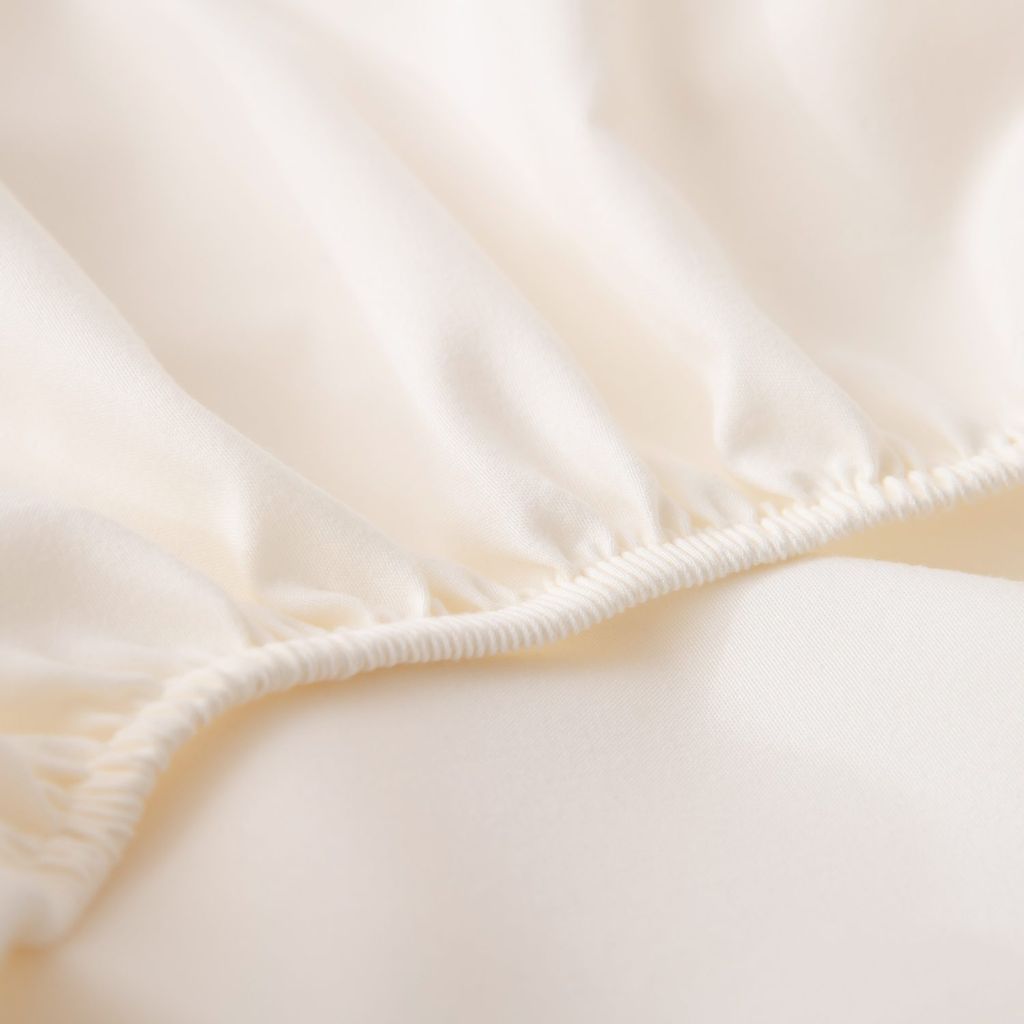 Комплект постельного белья Однотонный Сатин на резинке CSR037 180*200*35;160*200*35 Евро 4 Наволочки