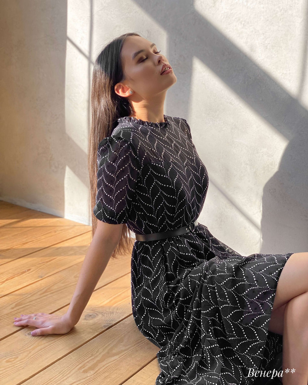 Платье Венера (черный)** - Nadi bordo фото 3