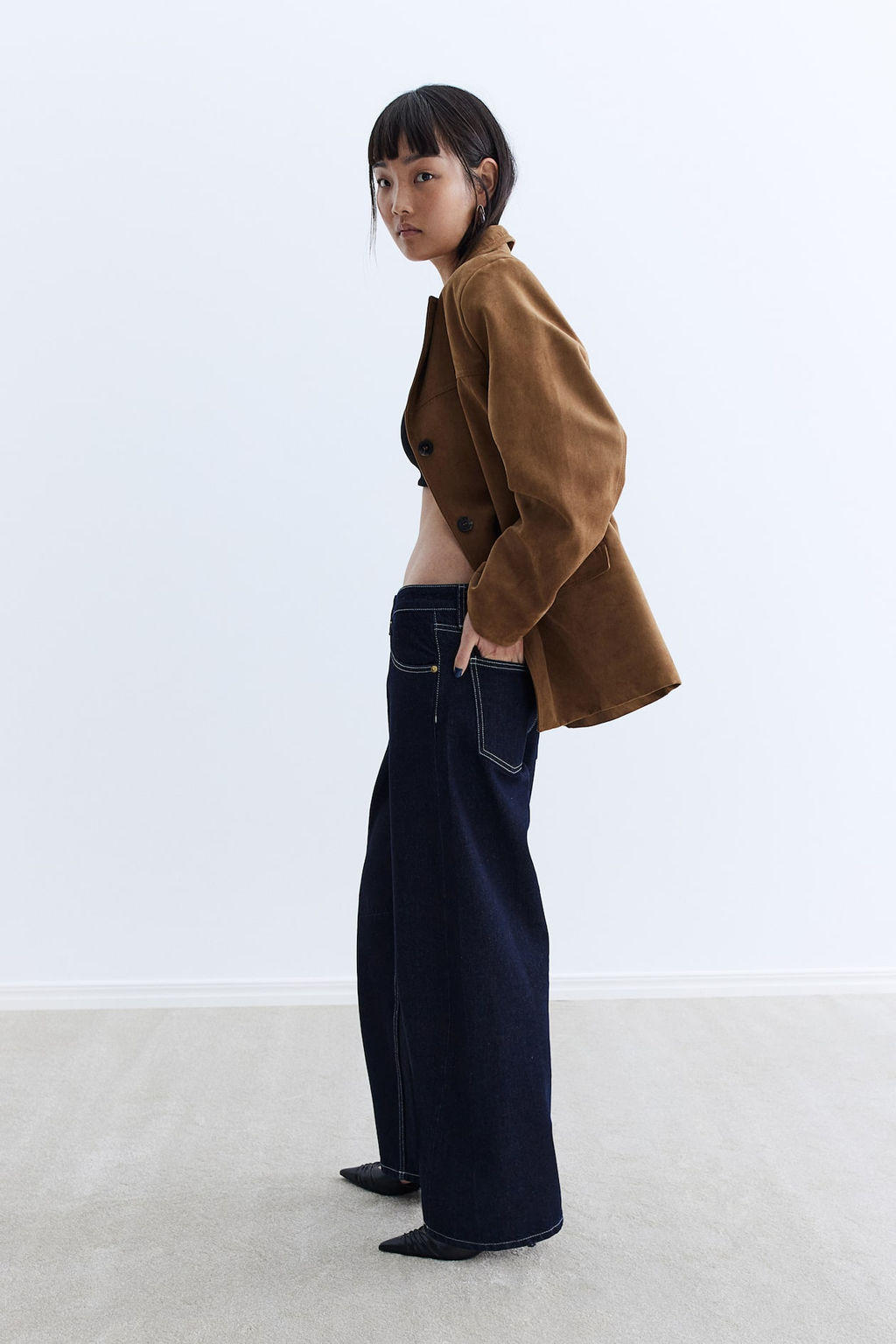 Barrel Regular Jeans - H&m фото 4