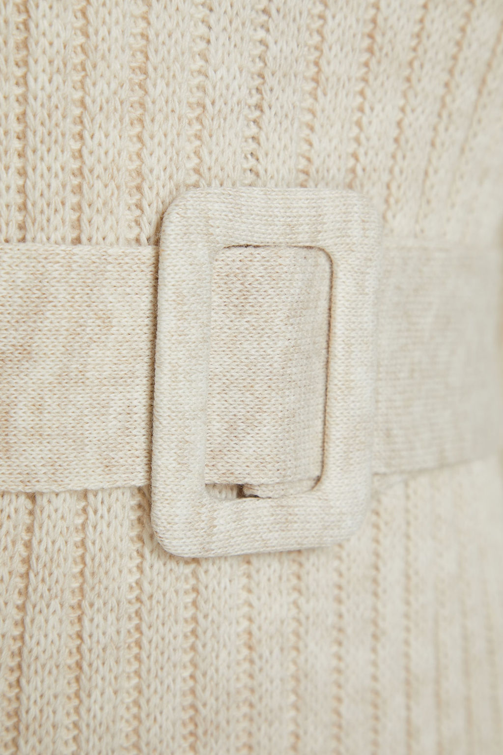 TRENDYOLMILLA Antrasit Mini Triko Kemerli Elbise TWOAW23EL00444 фото 13