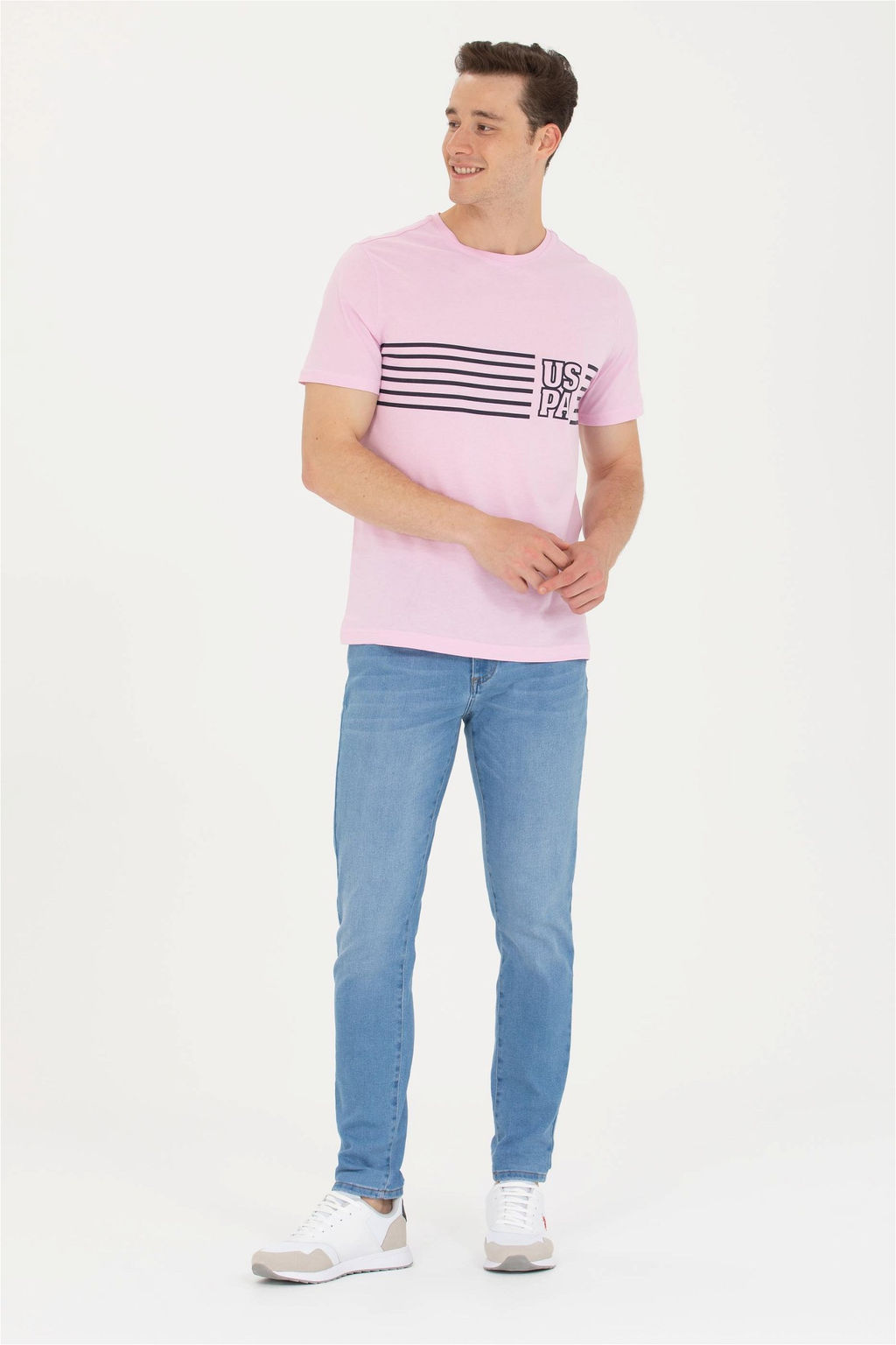 Мужская футболка с круглым вырезом Магнолия Неожиданная скидка в корзине - U.s. polo assn фото 4