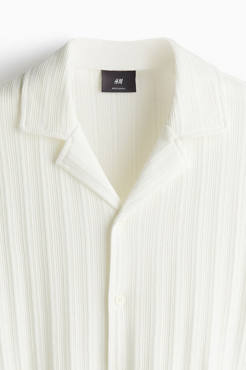 Camisa resort de punto Regular Fit - H&m фото 5