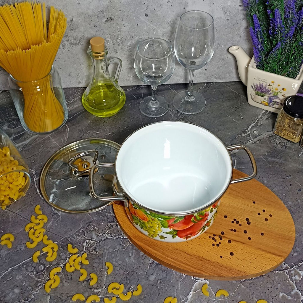 Кастрюля 2,0л Гранада белосн. 1SD165S