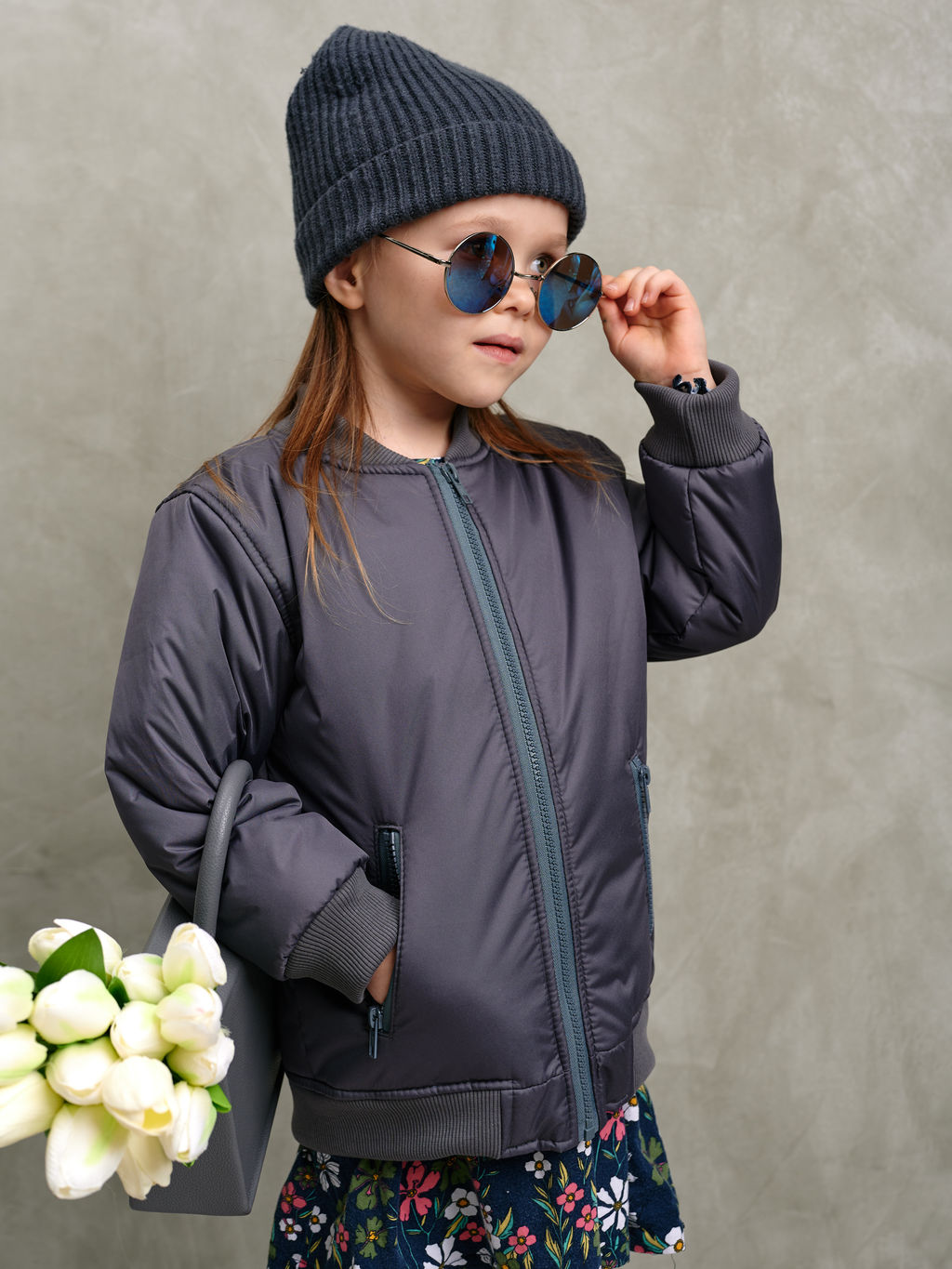 Бомбер демисезонный для девочки Френд - Yollochka фото 17