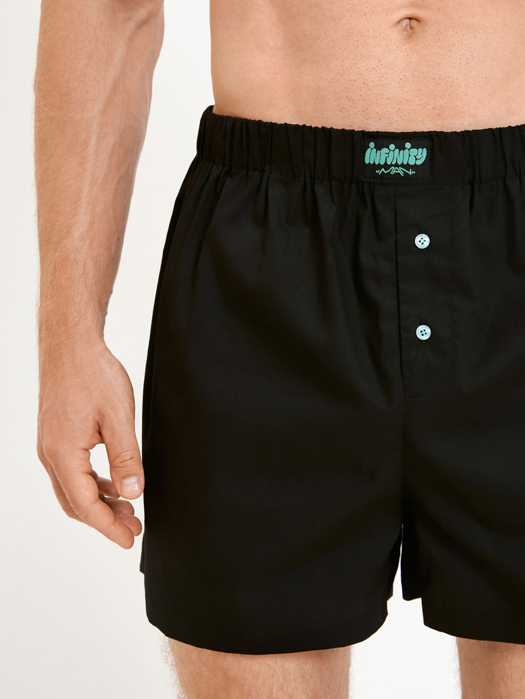 33104130002 Трусы шорты мужские в наборе из 3 шт. Oliver черный - Infinity Lingerie фото 2