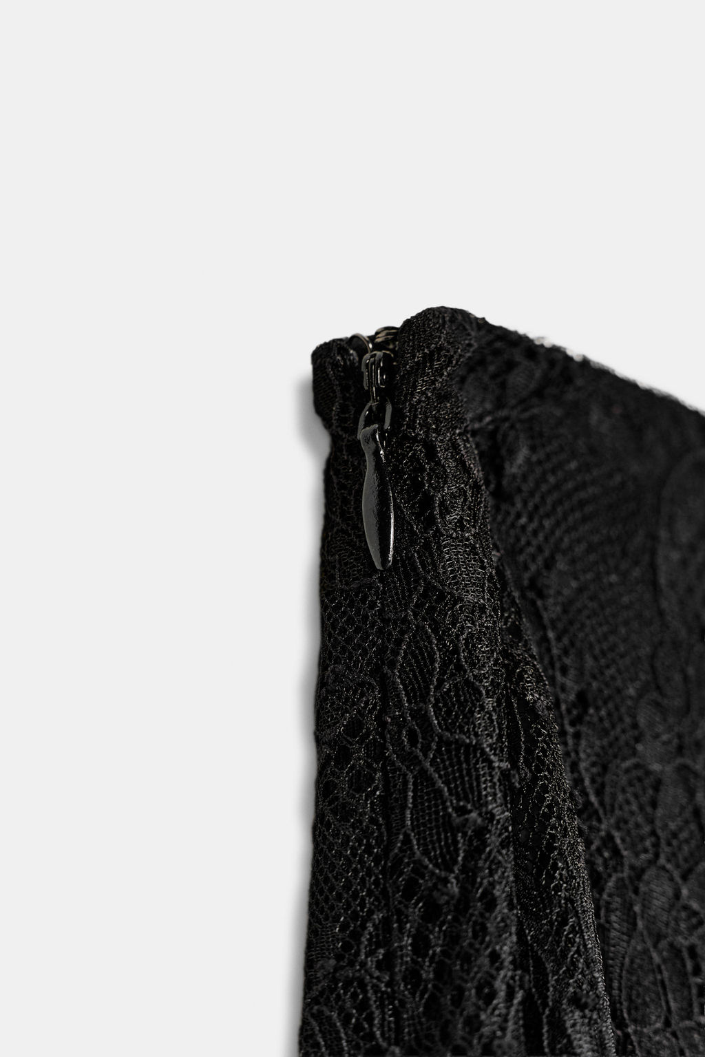 ZW COLLECTION LACE MIDI SKIRT - Zara фото 7