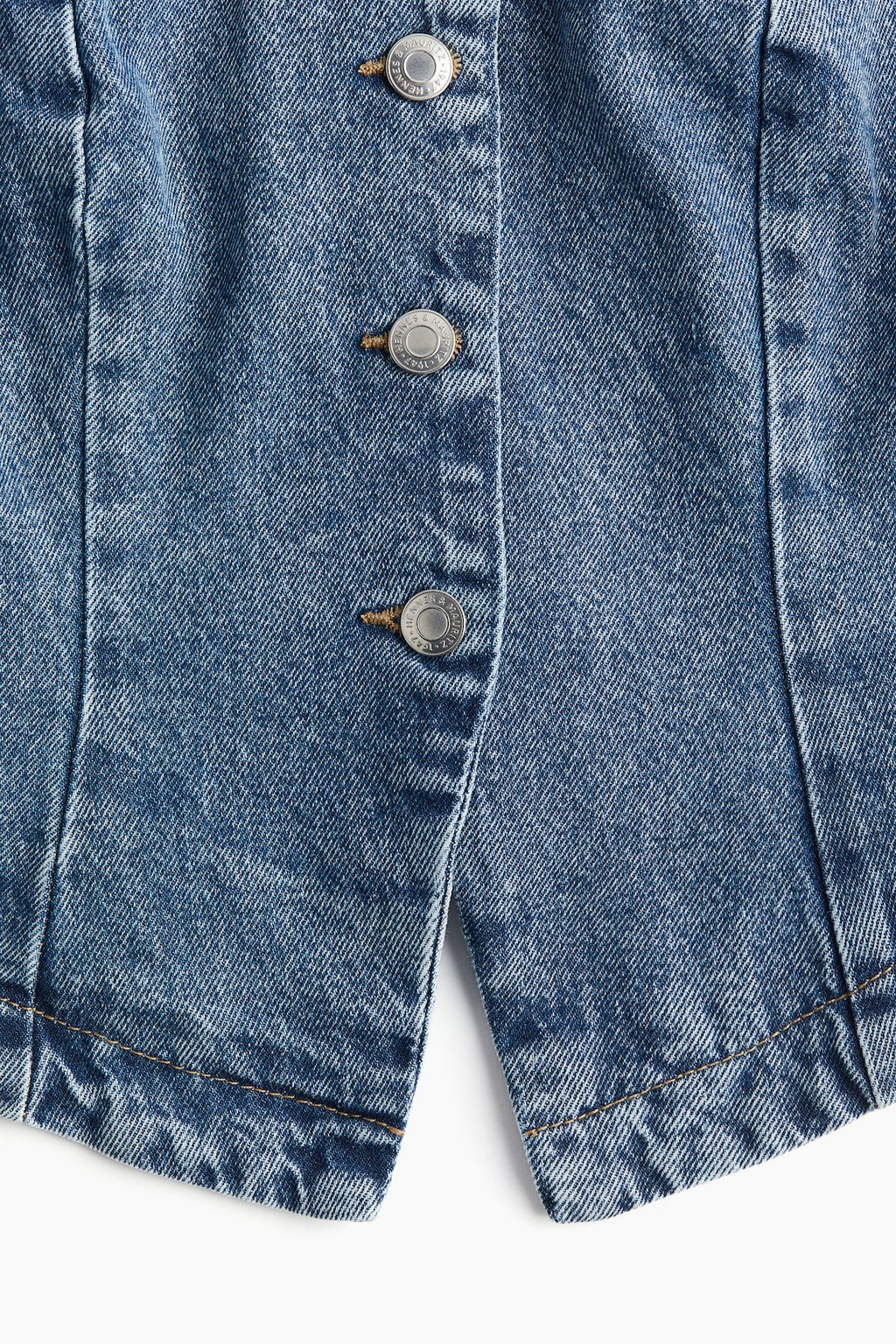 Top bandeau en denim - H&m фото 6