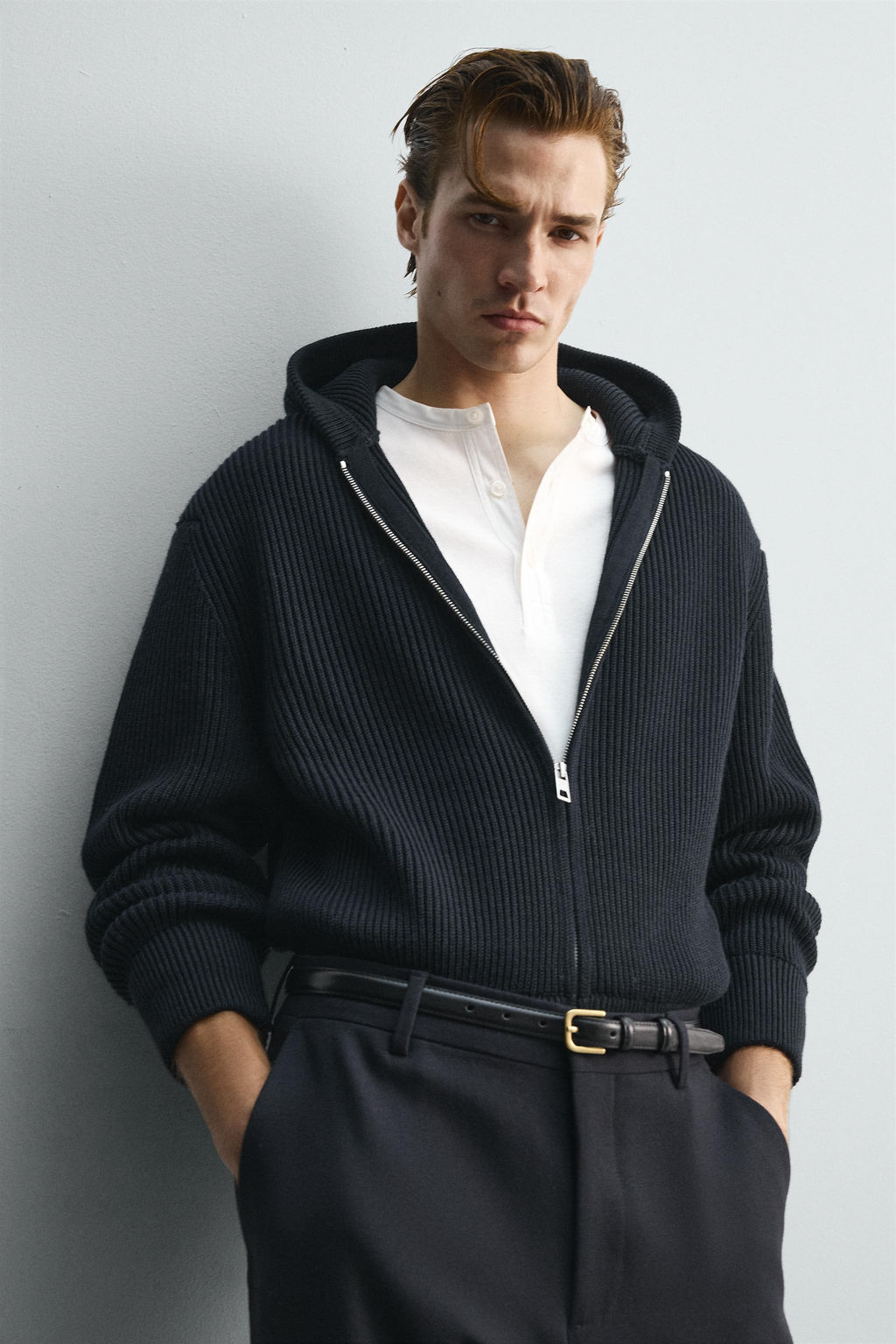 LIMITED EDITION HOODED CARDIGAN - Zara фото 5