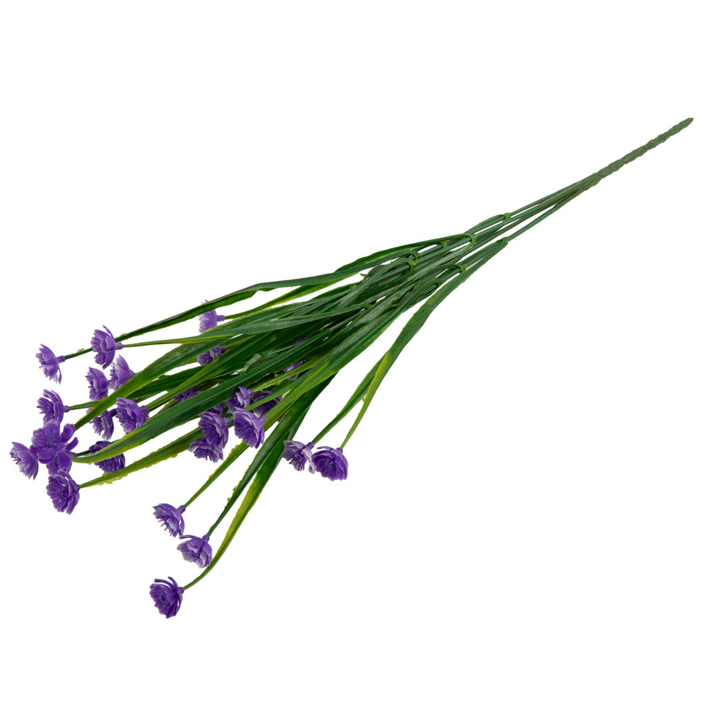 Искусственное растение Blumentag ATJ-08 Растение искусственное Фиалка 30 см 5 х 1 шт. 01 белый  фото 16