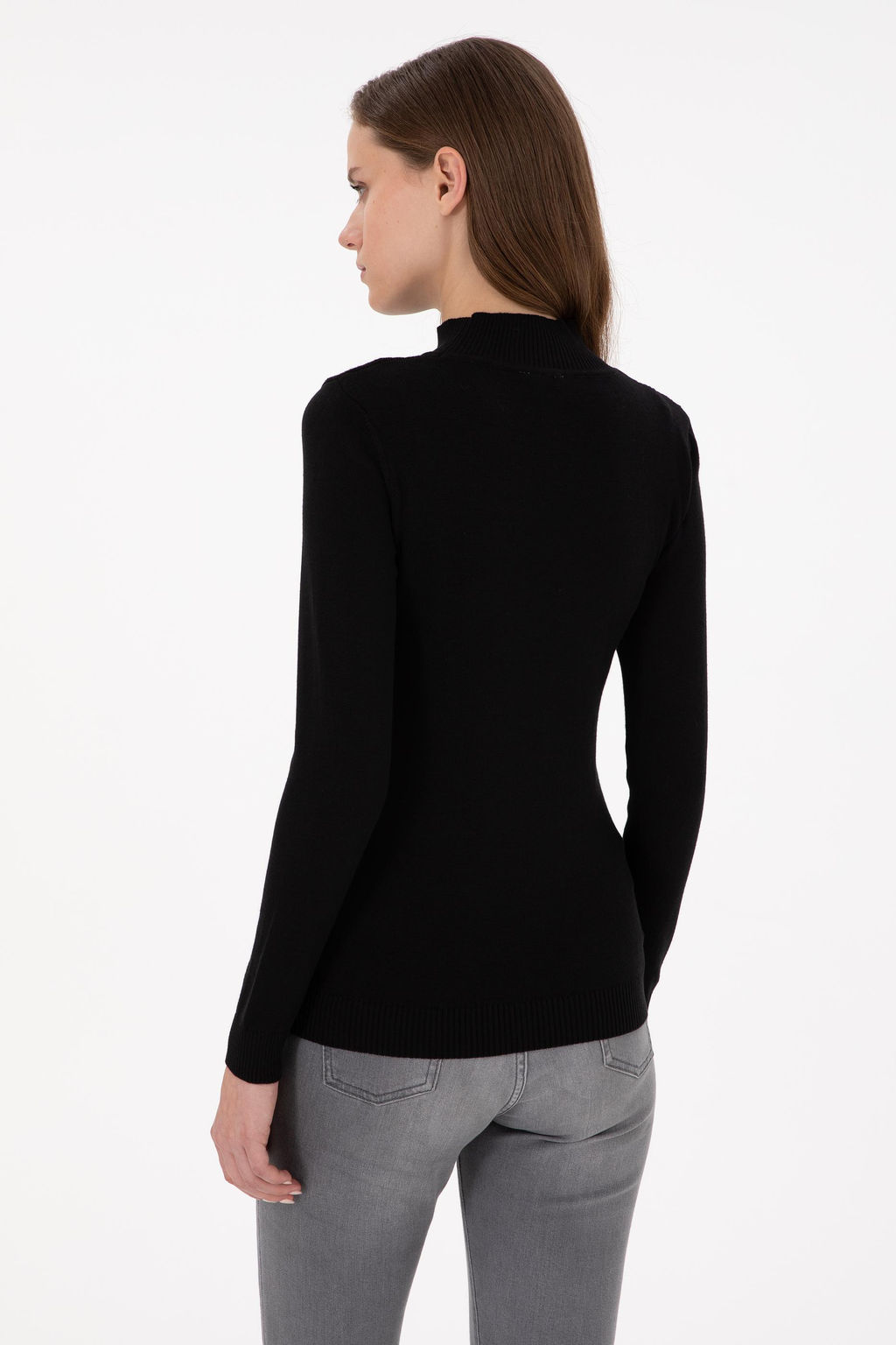 Женский черный свитер Дополнительная скидка 11% в корзине - U.s. polo assn фото 5