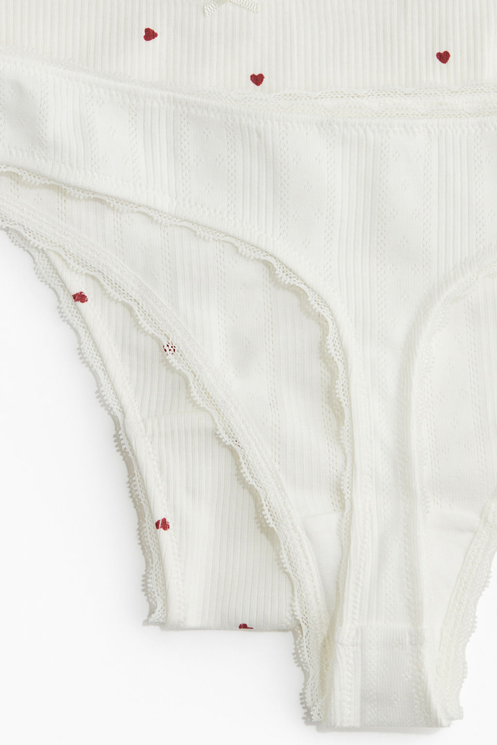 Pack de 2 bragas thong en pointelle - H&m фото 7