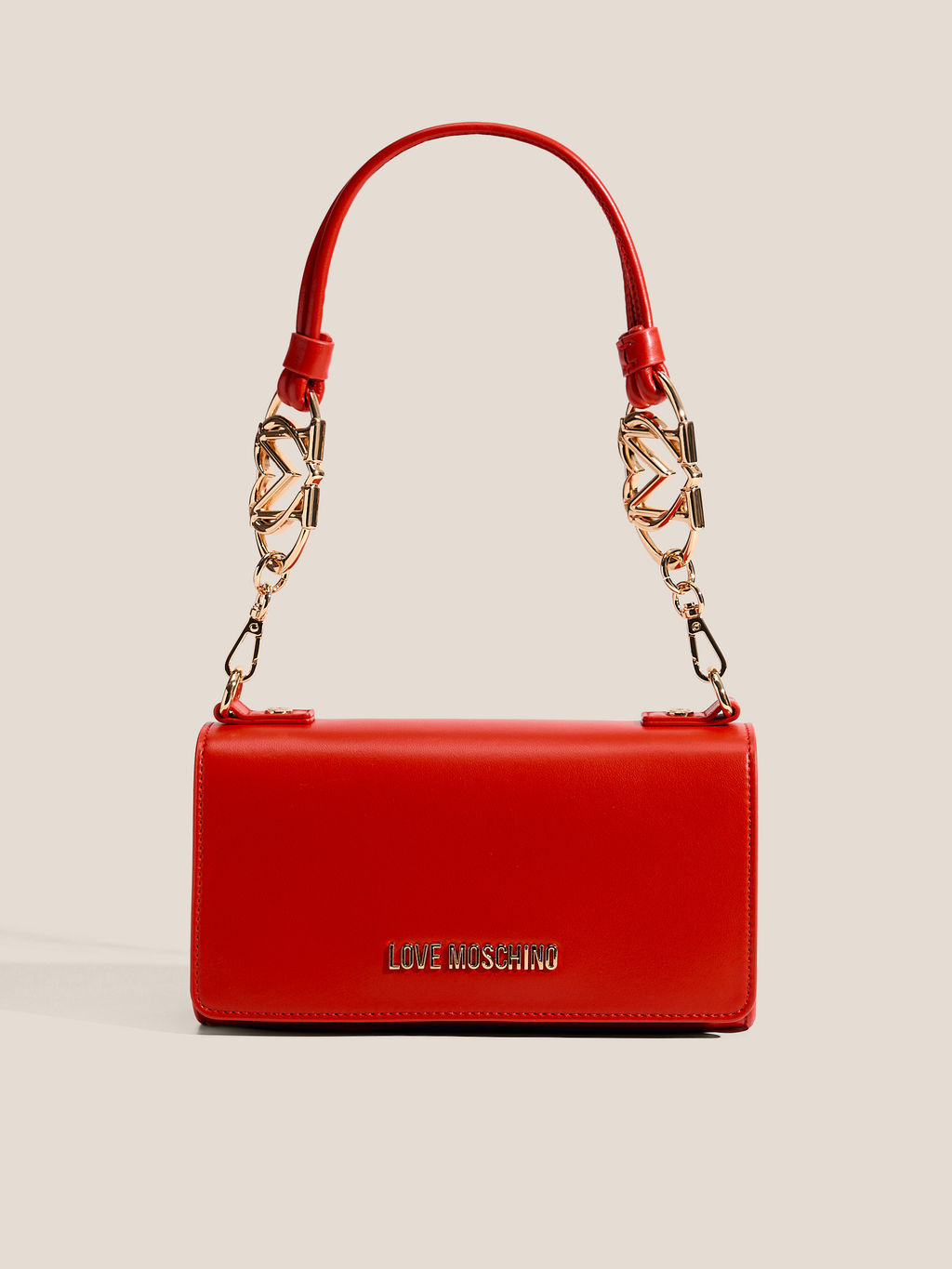 Женская сумка на плечо LOVE MOSCHINO JEWEL Артикул 4561181, рубиновый