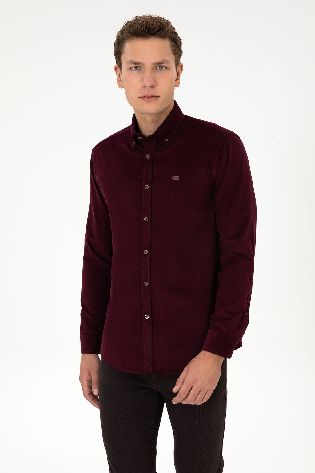 Erkek Bordo Uzun Kollu G_mlek - U.s. polo assn фото 8