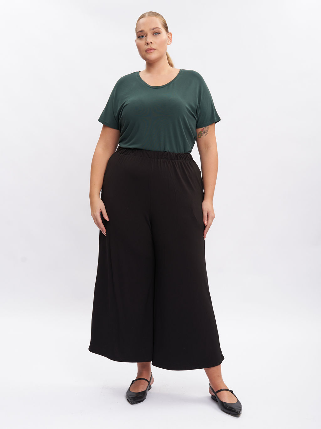 Брюки кюлоты BB25103BLK01 - Артесса фото 8