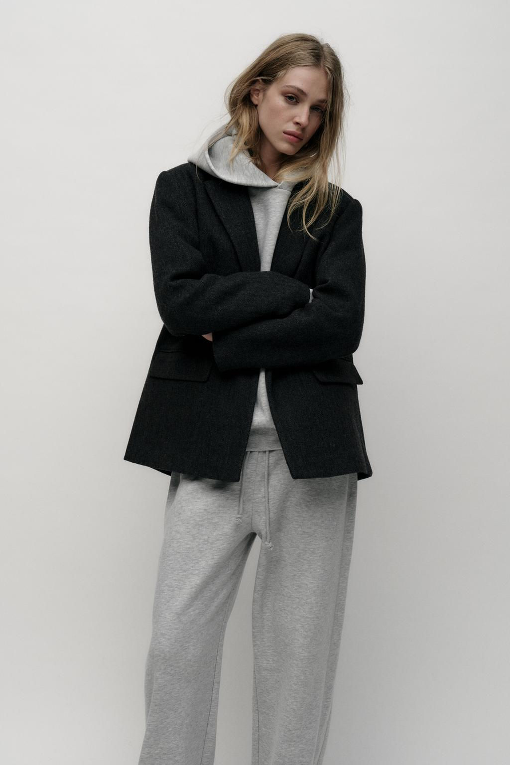 STRAIGHT PLUSH TROUSERS - Zara фото 23