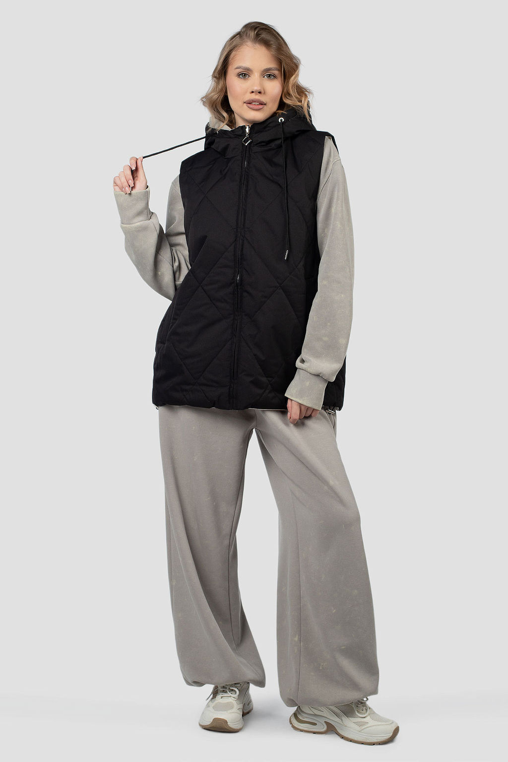 Куртка жилет двусторонняя демисезонная (синтепон 100) - El podio фото 2