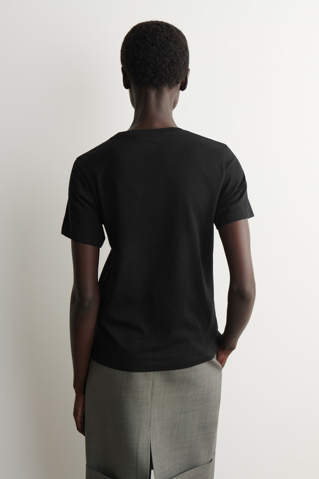 CAMISETA DE ALGOD?N DE CUELLO REDONDO - H&m фото 8