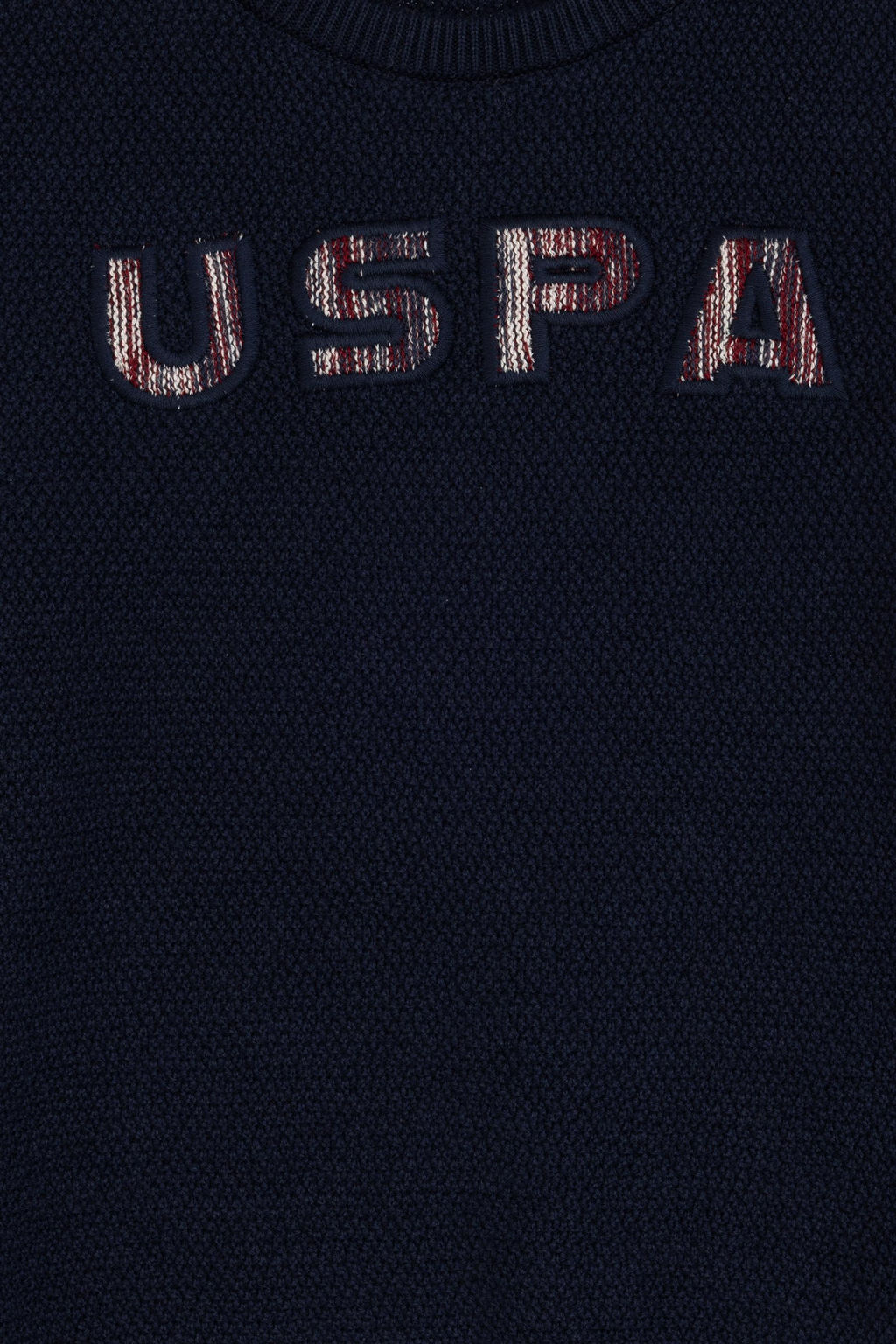 Erkek _ocuk Lacivert Bisiklet Yaka Kazak - U.s. polo assn фото 3