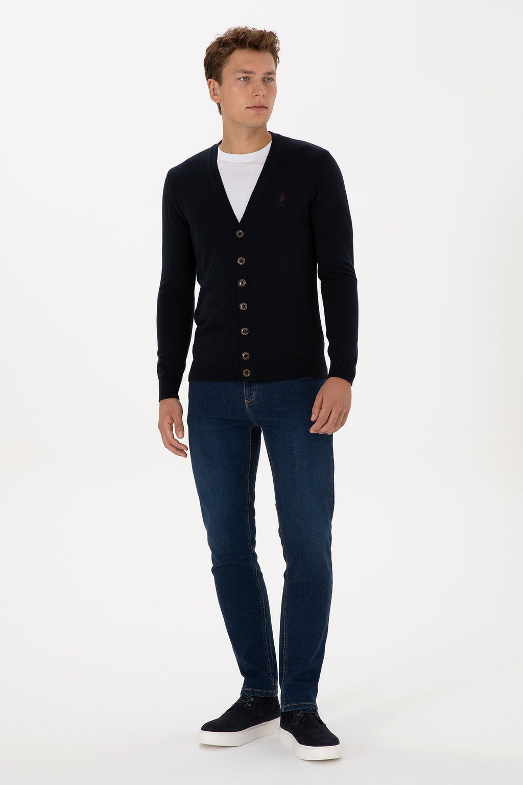 Erkek Lacivert Basic Triko H_rka - U.s. polo assn фото 11