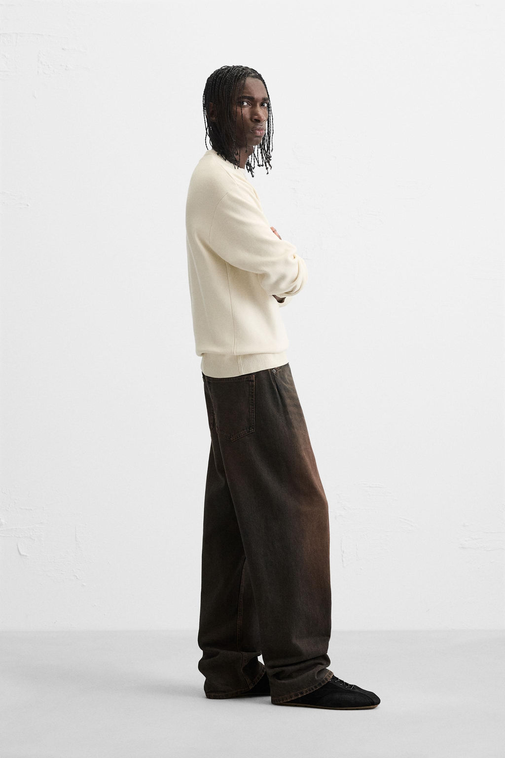 SOFT TEXTURED SWEATER - Zara фото 4